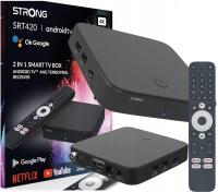 Adapter odtwarzacz multimedialny Smart TV Strong SRT 420 DVB-T2 8 GB Wi-Fi