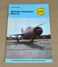 TBiU NR 106 SAMOLOT MYŚLIWSKI MIG-21