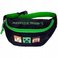 Nerka dziecięca Minecraft Astra czarna, zielona