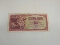 Jugosławia - 100 dinara - 1978