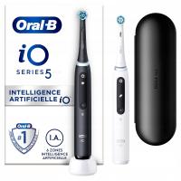 Zestaw 2-szczoteczek Oral-B iO5 Duo Black/White