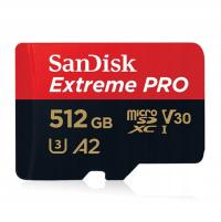 Micro Karta SD SanDisk 512 GB Extreme PRO