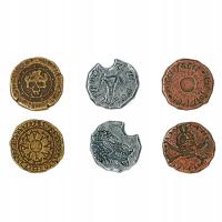 НАБОР ИЗ 3 ОРКОВ МЕТАЛЛА LARP RPG МОНЕТ