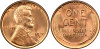 1 cent USA (1930) - A. Lincoln Wheat Penny Mennica Denver