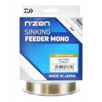 Żyłka feederowa tonąca matowa Daiwa N'Zon Sinking Feeder Mono 0,20mm 300m