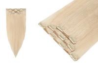 CLIP IN Włosy Doczepiane NATURALNE Dopinki Klipsy 40cm 3 taśmy 35g BestHair