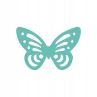 ПЕРФОРАТОР ДЕКОРАТИВНЫЙ АЖУРНЫЙ 3,7 СМ БАБОЧКА 001 DPCRAFT