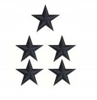 Naszywki Aplikacja Na Ubranie Łatka Naszywka Termo W Kształcie Czarnej Gwia