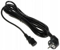 PRZEWÓD ZASILAJĄCY 230V 5M CEE 7/7 Schuko IEC320 C13