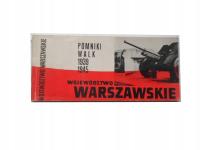 Pomniki walk Woj. warszawskie zestaw pocztówek