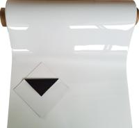 Folia suchościeralna ferromagnetyczna 610mm klej tablica stalowa biała