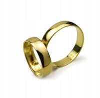 ZŁOTE OBRĄCZKI ŚLUBNE - PARA ZŁOTO 333 5MM PÓŁOKRĄGŁE - JUBILER GOLDRUN