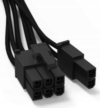 Kabel be quiet! PCIe 12-pin-PCIe 8-pin x1, 0.6 m, черный (BC070)