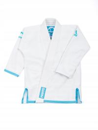 MANTO KIMONO GI DLA DZIECI BJJ JUDO AIKIDO białe 159-164 M4