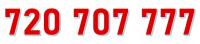 720 707 777 STARTER A2 ZŁOTY ŁATWY PROSTY NUMER KARTA SIM GSM PREPAID