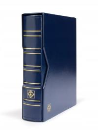 Album klaser na monety banknoty OPTIMA CLASSIC etui GRANATOWY