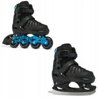 Rolki Łyżwy figurowe 2w1 Regulowane RAVEN Oxen Mint Anodized