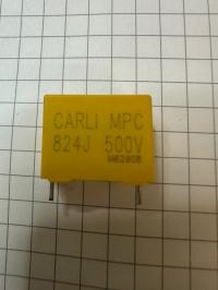 Kondensator 820nF/500V MPC Carli
