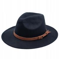 Шляпа Панама fedora элегантный войлок