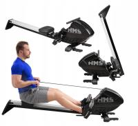 HMS гребной тренажер магнитный Гребной Эргометр складной тренировочный тренажер
