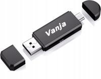 CZYTNIK KART PAMIĘCI MICRO USB/USB OTG VANJA