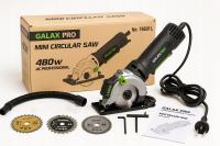 Piła tarczowa GALAX PRO Mini Circular Saw do drewna, metalu z laserem 85 mm