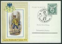 a1504 Niemcy Reich Cp SUWALKI RdP wystawa 1940 r Listonosz / SUWAŁKI