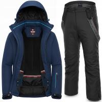 МУЖСКОЙ ЛЫЖНЫЙ КОСТЮМ ЗИМА КАНАДА НА СКЛОНЕ ТЕПЛЫЙ ДВА