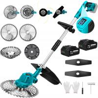 Akumulatorowa podkaszarka 21V 4.0Ah, teleskopowy, cichy, do ogrodu