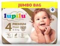 Подгузники LUPILU 4 premium 8-16 кг 92 шт jumbo