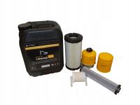 ZESTAW OLEJ + FILTRY MINI JCB 8015 8016 8018 8020 ZESTAW 7