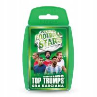 Top Trumps. Gra karciana. World Football Stars. Zielona