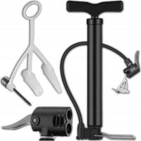 ВЕЛОСИПЕДНЫЙ РУЧНОЙ НАСОС ДЛЯ ВЕЛОСИПЕДА МЯЧ БАССЕЙН КЛАПАН С НАКОНЕЧНИКОМ ШЛАНГА