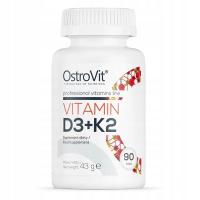Витамин D3 K2 90 вкладки здоровый костный иммунитет