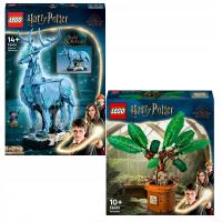 LEGO Harry Potter 76414 Expecto Patronum 76433 Mandragora