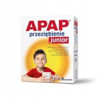 Apap Przeziębienie Junior 0,3g+0,02g+5mg