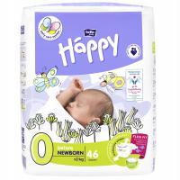Подгузники для новорожденных Happy Flexi Fit Before Newborn (0) до 2 кг 46 шт.
