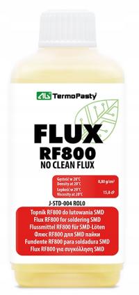 Topnik Płynny FLUX AGTermoPasty RF800 100 ml z Pędzelkiem Roztwór Kalafonia