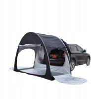 Зеленая палатка для багажника автомобиля