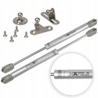 Podnośnik Meblowy Siłownik Gazowy Hafele 150N 373.82.920 - 2szt