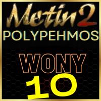 metin2 POLYPHEMOS WON yang 10 WON EKSPRESS JESTEM ONLINE