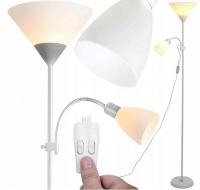 Напольная Лампа Для Чтения Прикроватная Лампа E27 E14 Белый