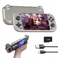 PRZENOŚNA KONSOLA DO GIER PSP TV 128GB GRY 3W+ KLAWISZE KRZYŻOWE + JOYSTICK