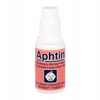 Aphtin, 200 mg/g, płyn do stosowania w jamie ustnej, 10 g