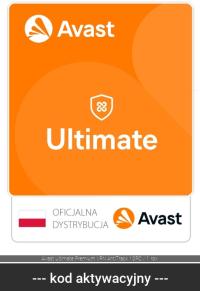 Avast Ultimate Premium VPN AntiTrack 10PC / 1 rok