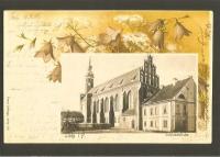 Pocztówka Schlosskirche in Stolp / Kościół Zamkowy w Słupsku