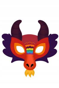 Maska smoka maska smoka