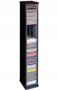 Подставка для компакт-дисков с музыкальным контейнером 60 CD черный