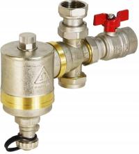 FILTR MAGNETYCZNY SEPARATOR ZANIECZYSZCZEŃ IBO IBF-09 DN25 - 1 cal