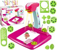 PROJEKTOR RZUTNIK DO NAUKI RYSOWANIA MALOWANIA OBRAZU 36 SLAJDÓW KREDKI